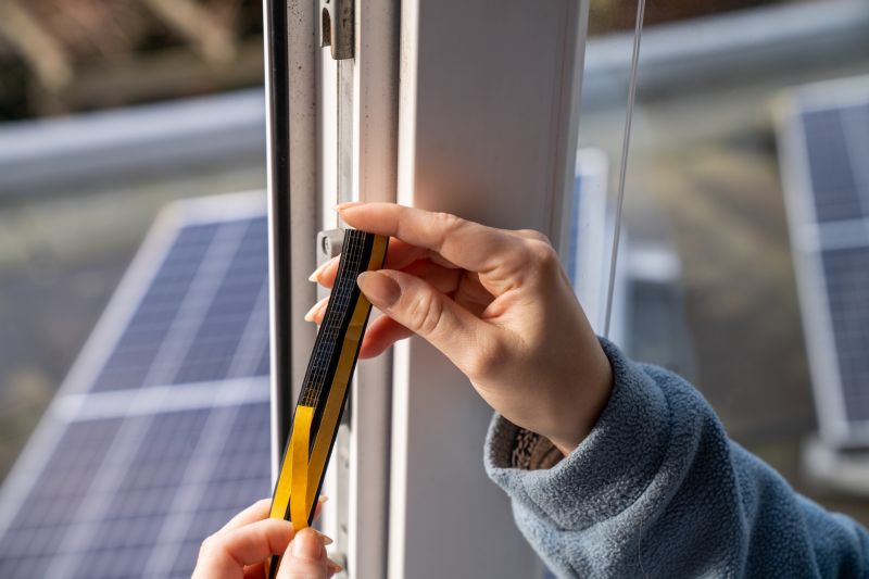 Close-up of Sealed Frames